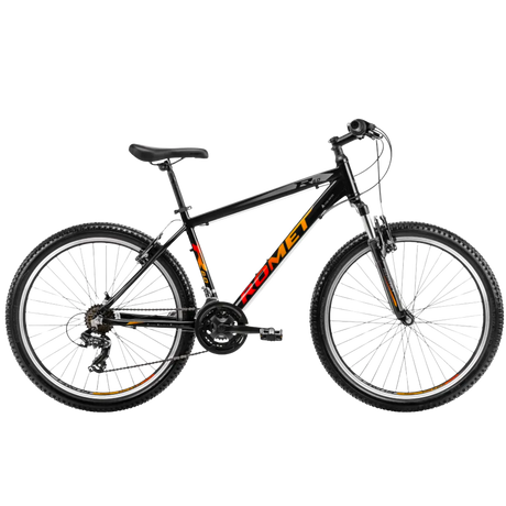 Cyklen ROMET Rambler R6.0, 26" sort-orange-rød