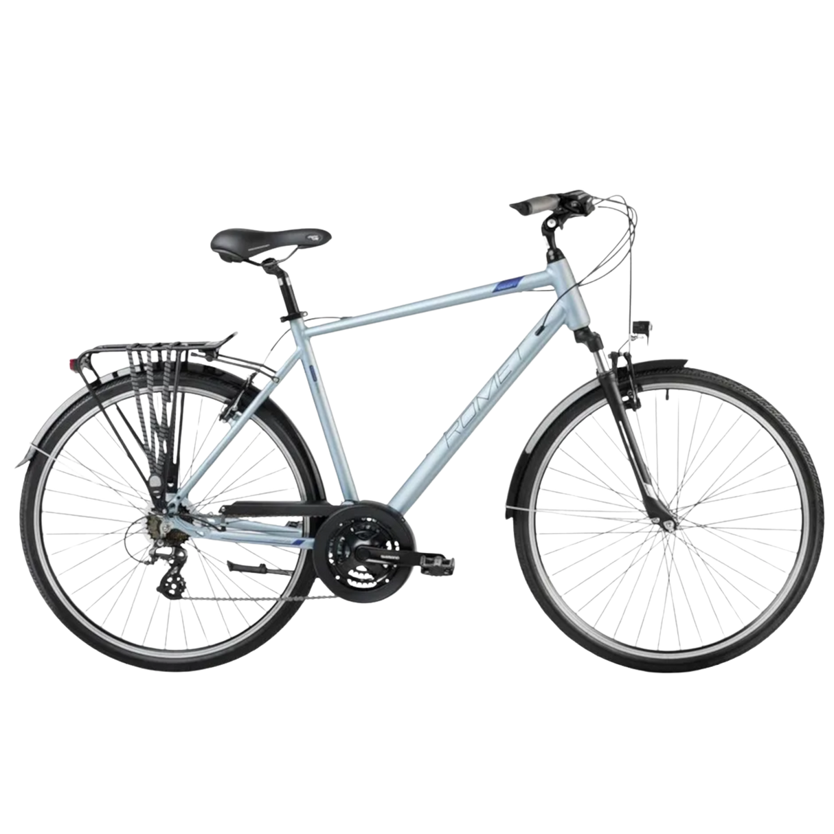 Hybridcykel ROMET Wagant 1, grå-blå