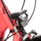Barncykel S´COOL Wave Steel LTD, 24" korall/röd