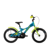 Barncykel S´COOL XXlite, 16" blå/grön