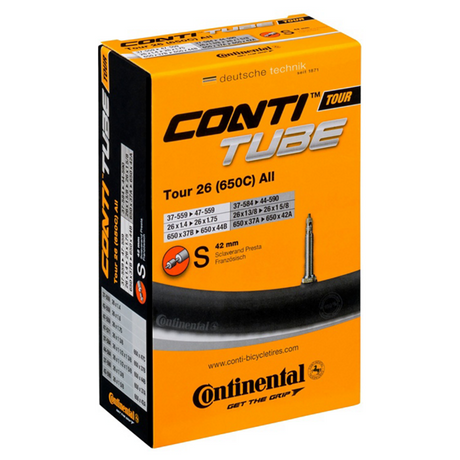 Inner tube CONTINENTAL Tube Tour 26 Valve Presta 37/47-559/597