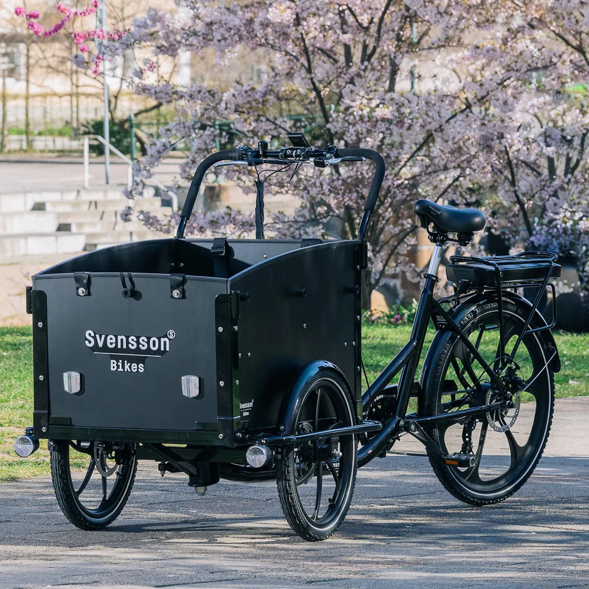 El-lastcykel CARGOBIKE of SWEDEN Svensson Family