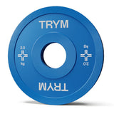 Viktskivor OLYMPIA 51mm 0,5–5kg TRYM