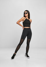 UC Højtaljede Transparente Tech Mesh Leggings