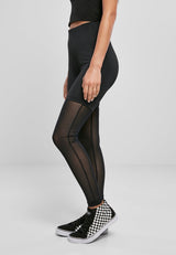 UC Højtaljede Transparente Tech Mesh Leggings