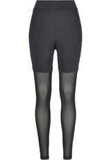 UC Højtaljede Transparente Tech Mesh Leggings