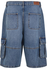 UC Relaxed Denim Cargo Shorts
