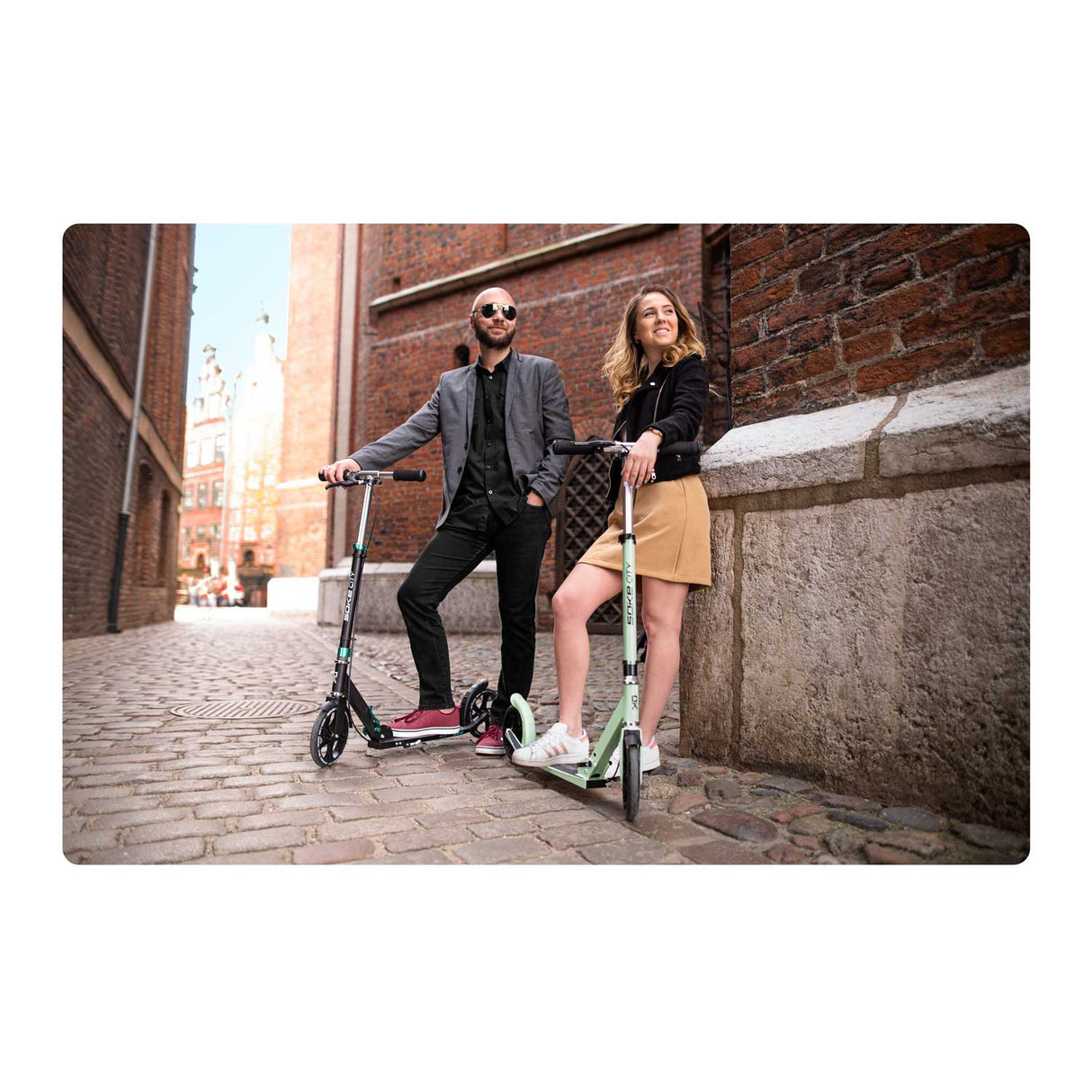 S cooter SOKE City, grön