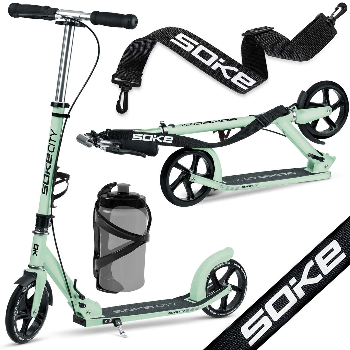 Scooter SOKE City, green