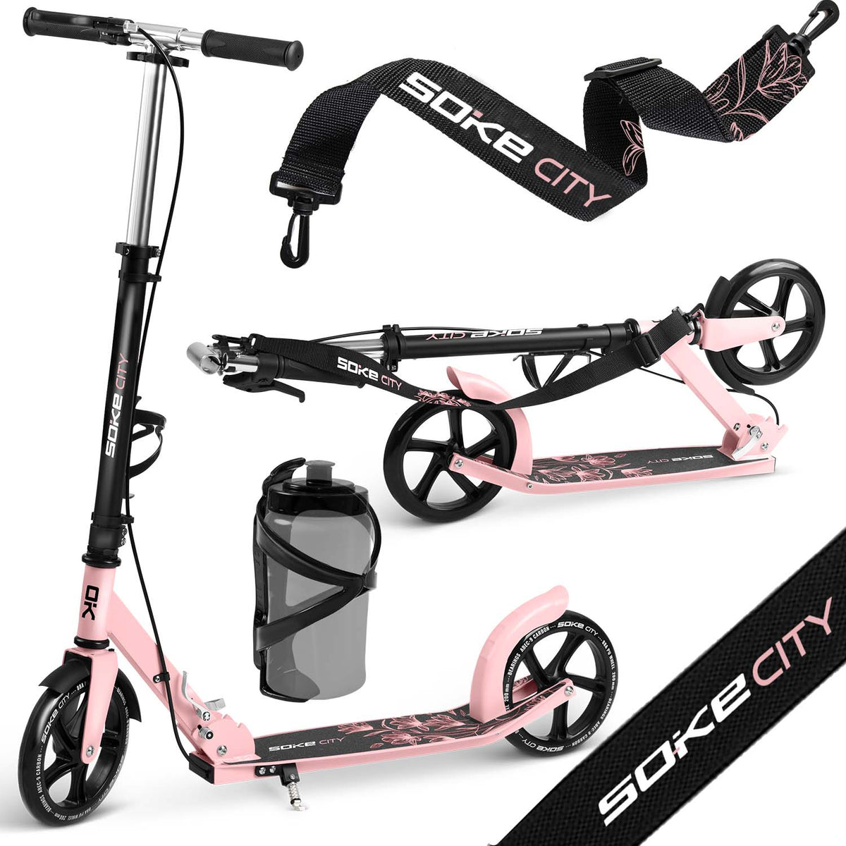 Scooter SOKE City, pink