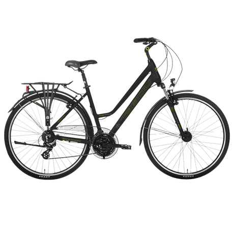 Damcykel TABOU Kinetic 2.0 PLUS W, 28" svart-guld