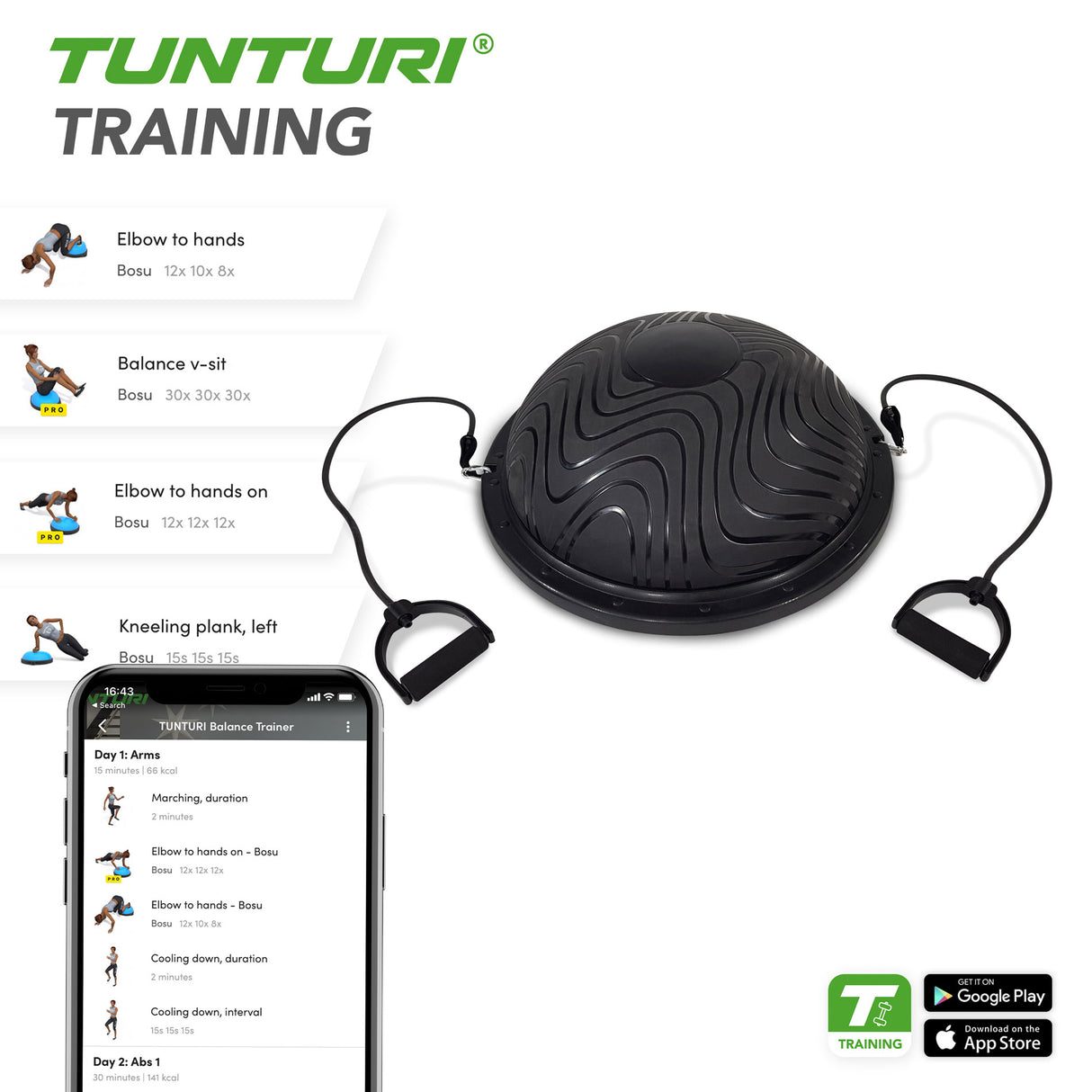 Balansplatta TUNTURI Pro Balance Trainer