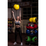 Tunturi Wall Ball 6 kg, röd