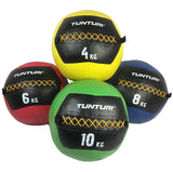 Tunturi Wall Ball 6 kg, röd