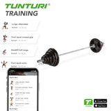 Hantelset TUNTURI 140kg Tri-Grip Hantelset