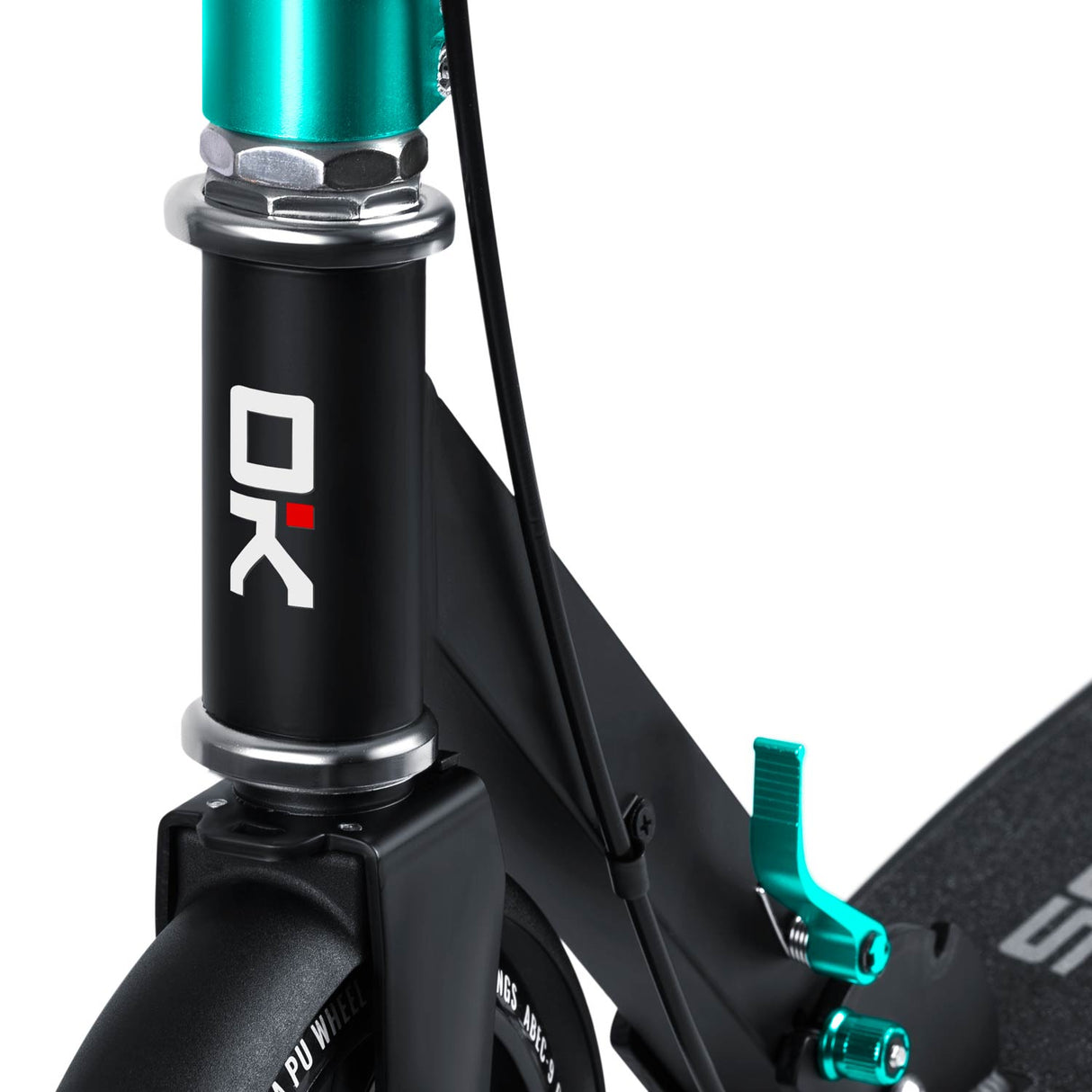 Scooter SOKE City, black-turquoise
