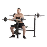 Träningsbänk Tunturi WB60 Olympic Width Weight Bench