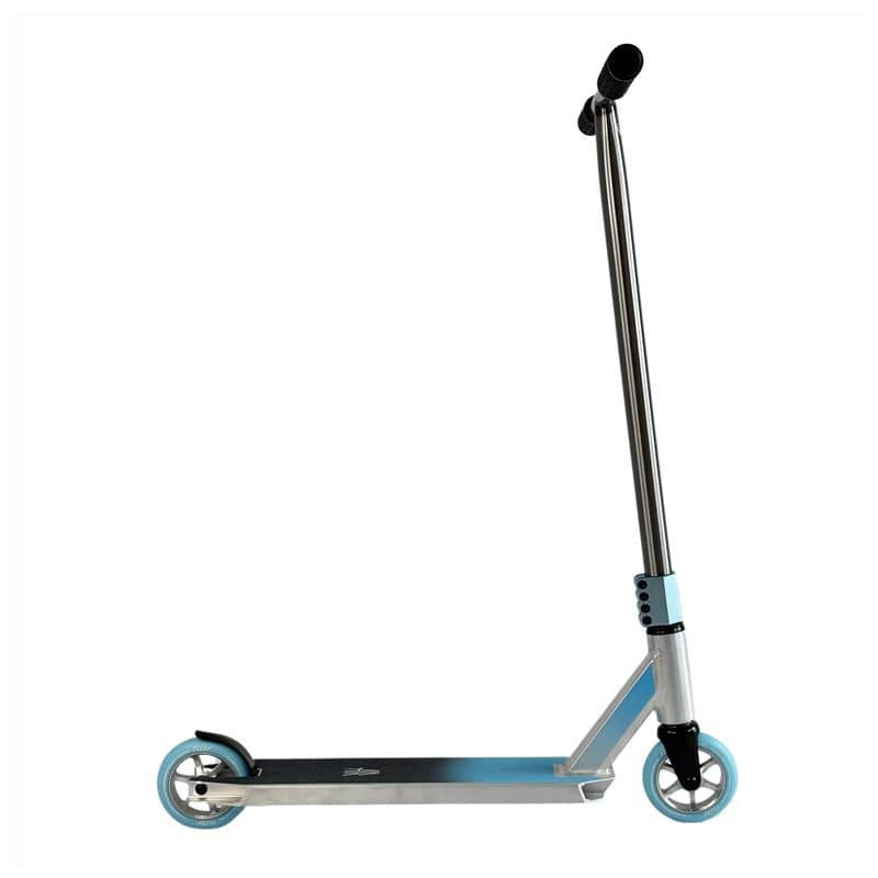 Stuntscooter FLYBY Air V2 Complete Pro Scooter Krom/Blå