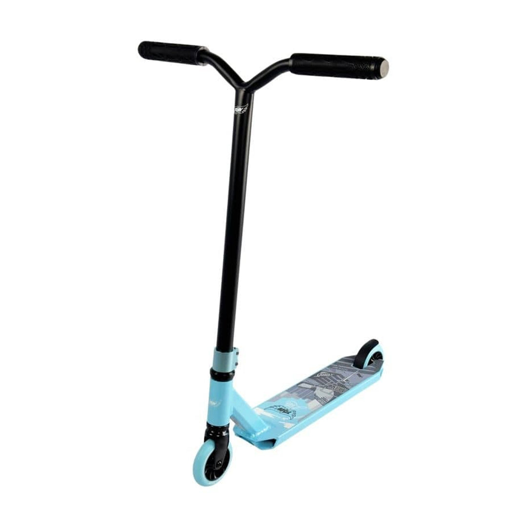 Stuntscooter FLYBY Lite V2 Complete Pro Scooter Svart/Blå