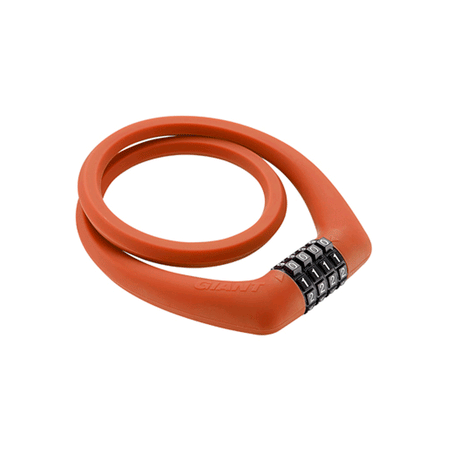 Kabelås GIANT SURELOCK RUBBER ORANGE