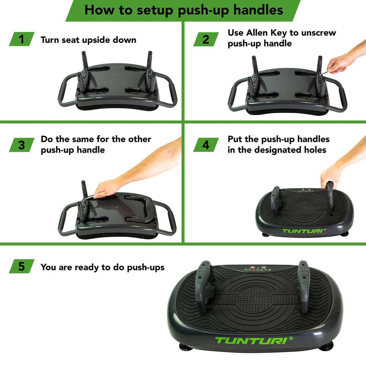 Vibrationsplatta TUNTURI Cardio Fit V10