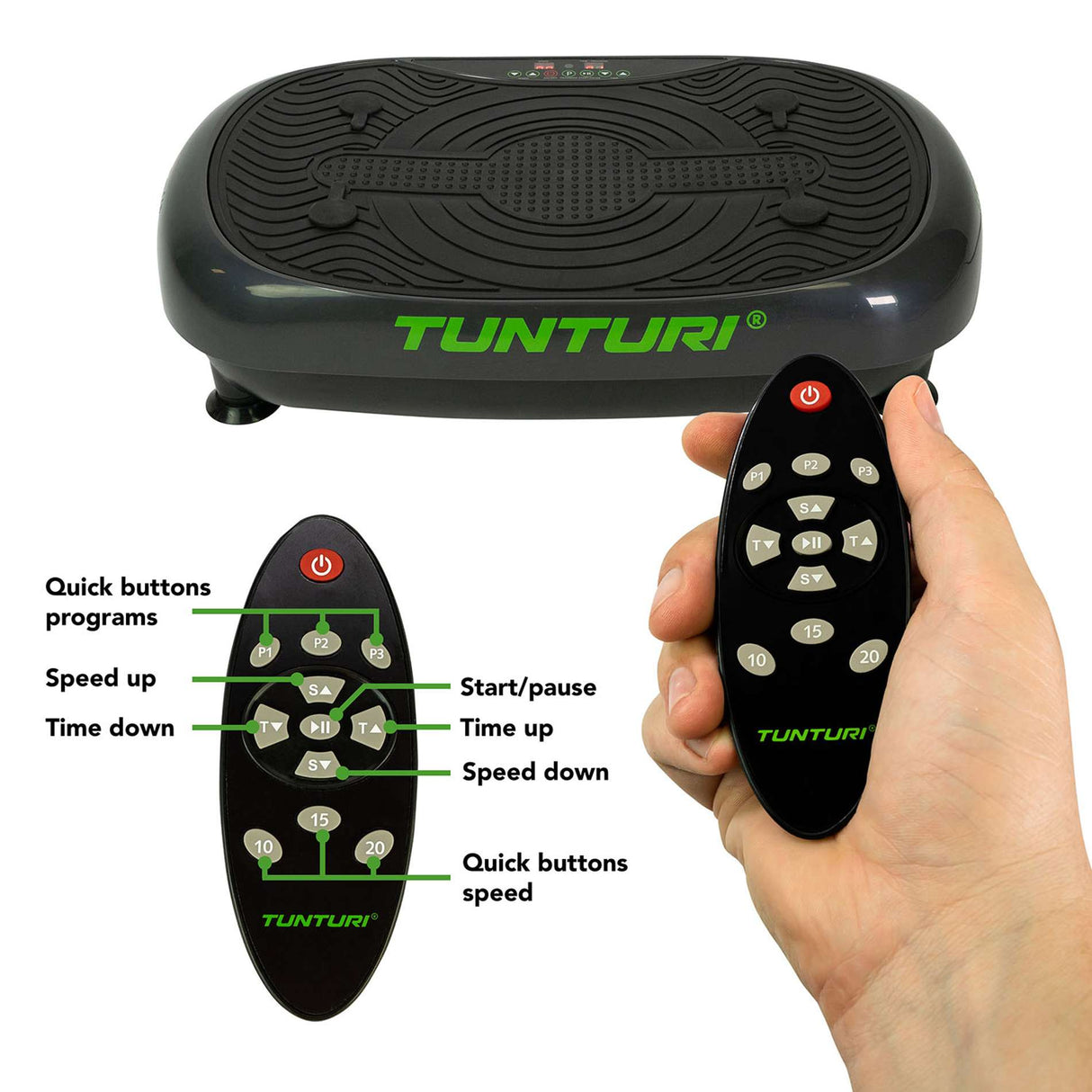 Vibrationsplatta TUNTURI Cardio Fit V10