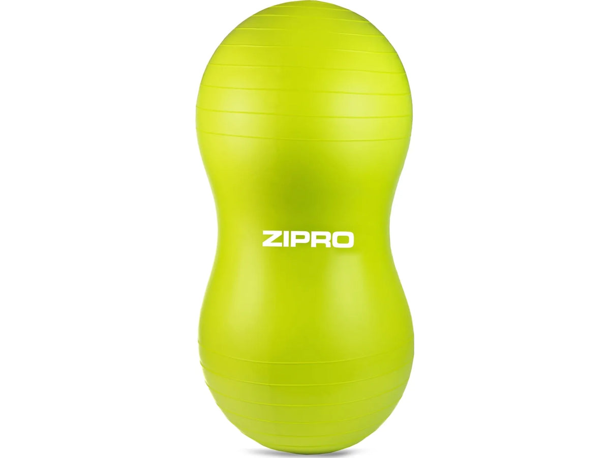 Gymnastikbold ZIPRO Peanut 45cm, grøn