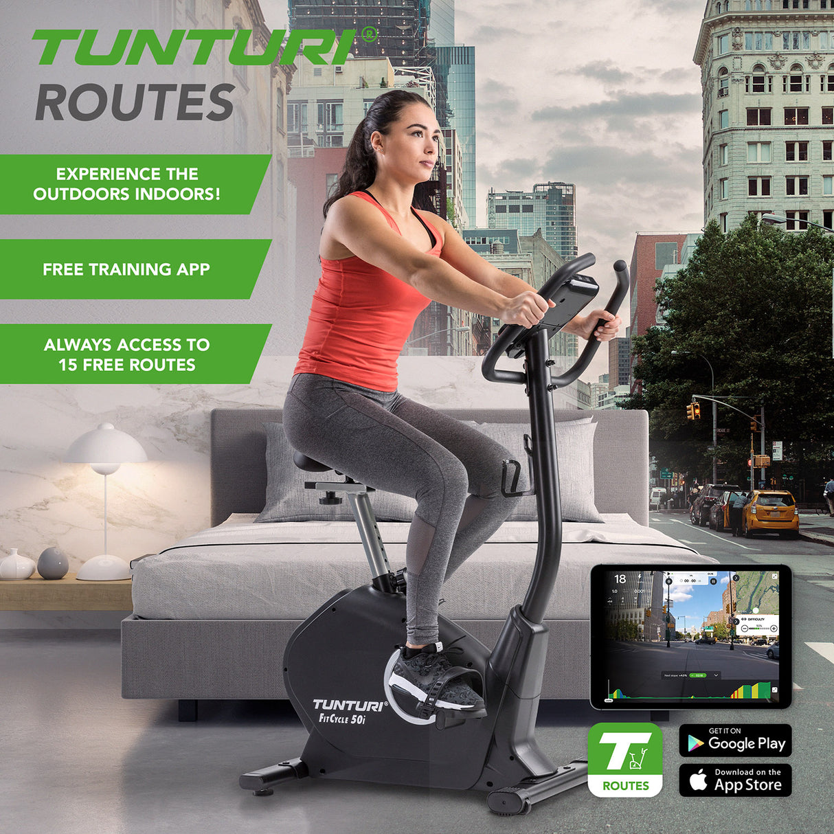 Motionscykel TUNTURI FitCycle 50i