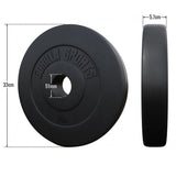 Viktskiva i cement från Gorilla Sports - 10kg  - Med mått