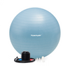 Träningsboll TUNTURI Gymball 65cm Ljusblå, Anti Burst