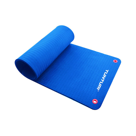 Gymnastikmatta TUNTURI Fitnessmat Pro, 140cm, blå