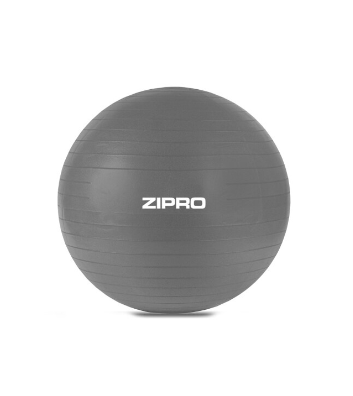 Gymnastikboll ZIPRO Anti-Burst Gymnastics Ball 55cm, grå