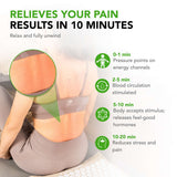 Akupunkturmatta och kudde TUNTURI PRO Akupressurmatta och kudde, beige