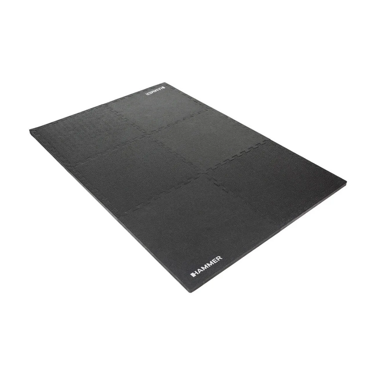 HAMMER Puzzlemat Professional träningsmatta, 156 x 104 x 2,5 cm, 6 delar