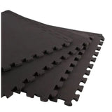 TOORX Interlocking Mat (122 x 122 x 1,2 cm), 4-delars, grå