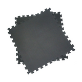 TOORX Interlocking Mat (122 x 122 x 1,2 cm), 4-delars, grå