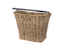 Cykelkorg fram Basil Bremen Rattan Look KF, Seagrass, ljusbrun