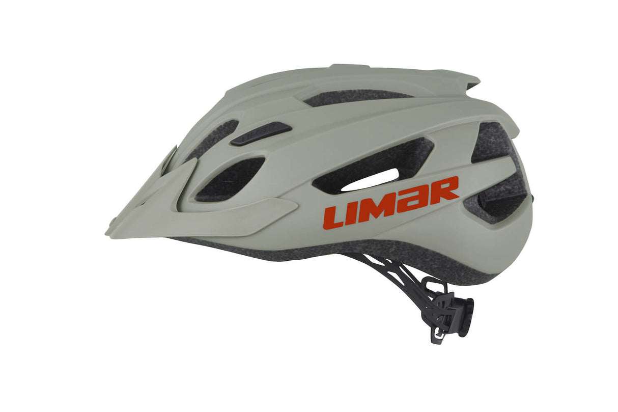 Cykelhjälm LIMAR Berg-Em, Matt Mörk Röd