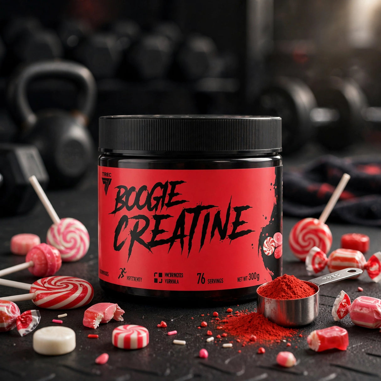 Creatine TREC Boogie Creatine 300g, Candy