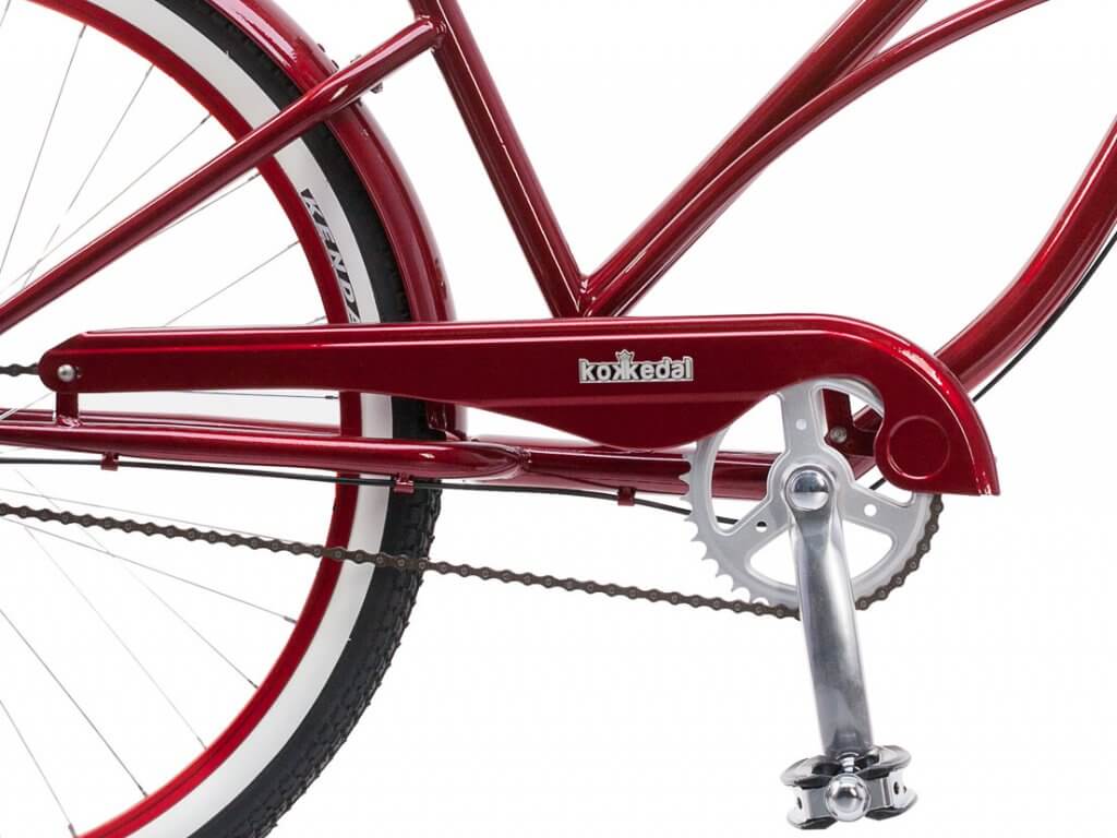 Snygg cruiser cykel Kokkedal Cherry, 3 växlar