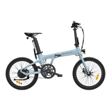 Hopfällbar elcykel ADO A20 AIR, blå