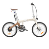 Elcykel ADO A20 Carbon, Amble Latte