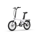 Hopfällbar elcykel ADO Air Carbon PRO, Vit