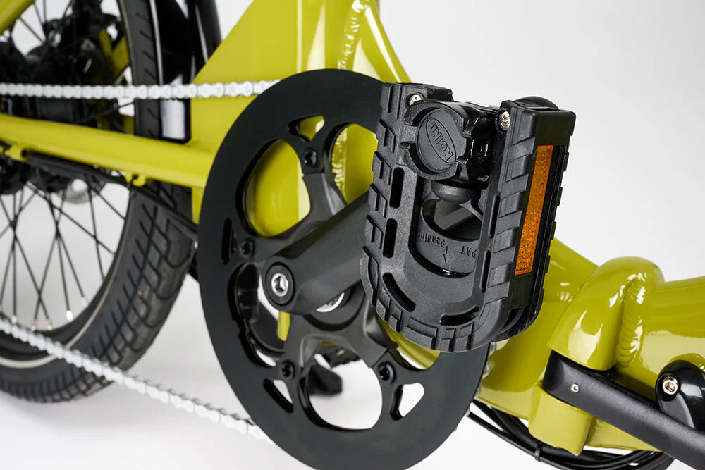 Hopfällbar elcykel COAST Jifo Light, Honey