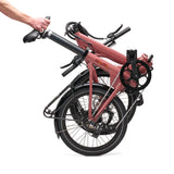 Hopfällbar elcykel COAST Jifo Light, Honey