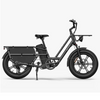 El-lastcykel FIIDO T2 Longtail Cargo, Grå