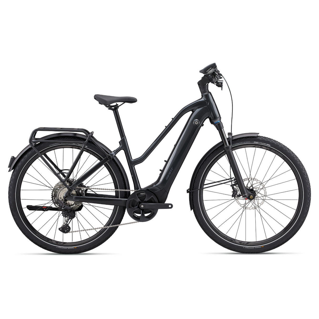 Elcykel GIANT Explore E+ 0 Pro STA, Gunmetal Black