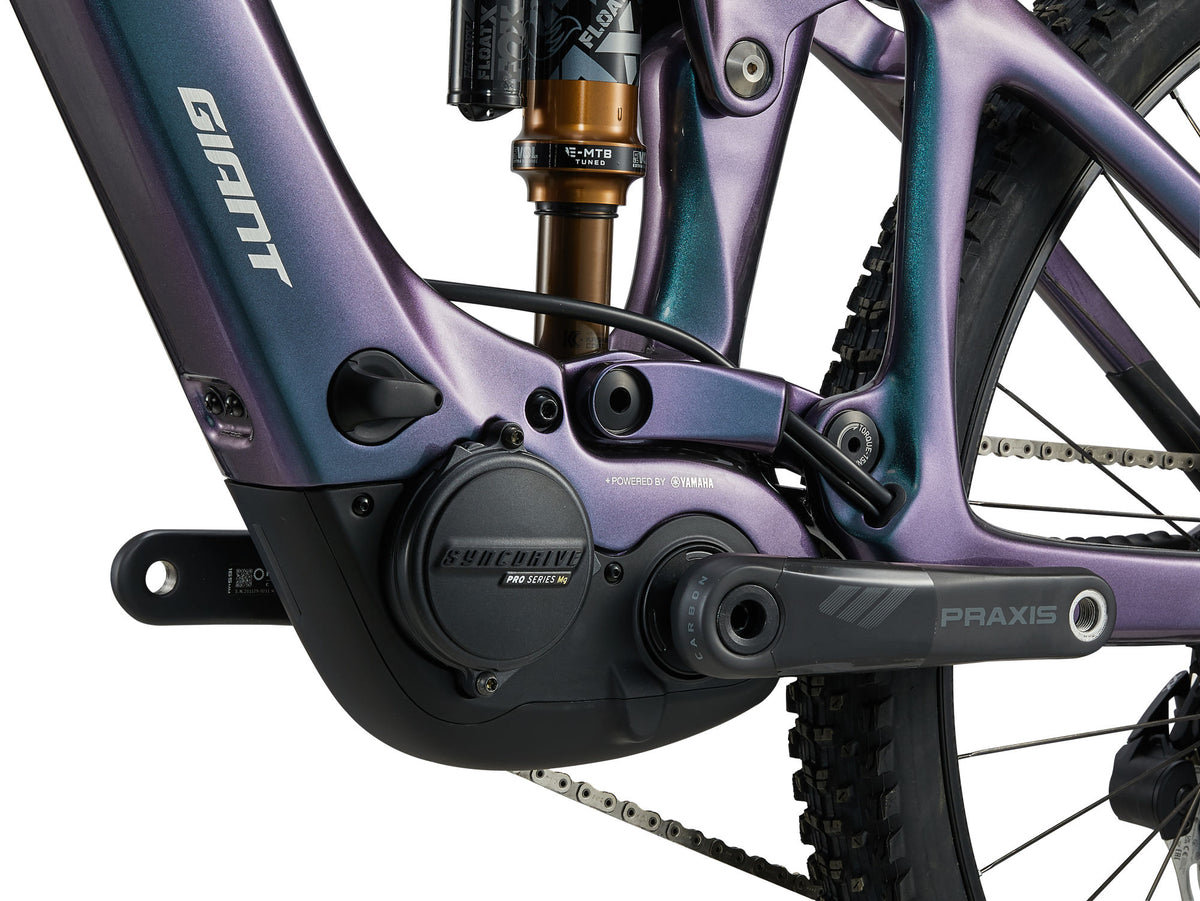 Elcykel GIANT Trance X Advanced E+ Elite 0, Blue Dragonfly