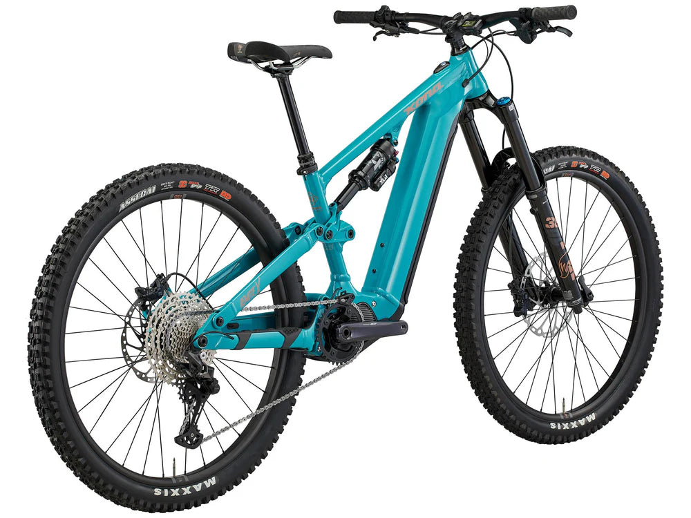 Elcykel KONA Remote X (2025) 29" Gloss Viridian (Blå)