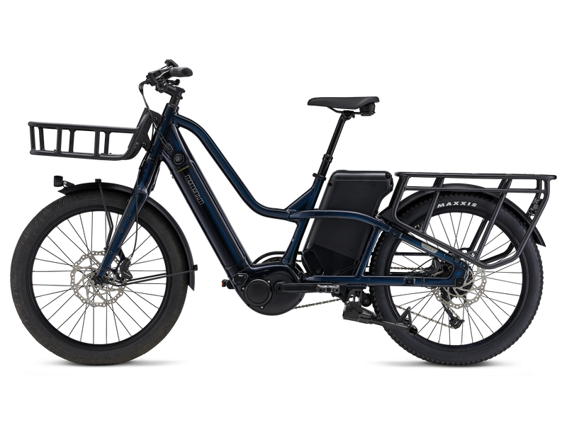 El-lastcykel MOMENTUM PakYak E+, Svart